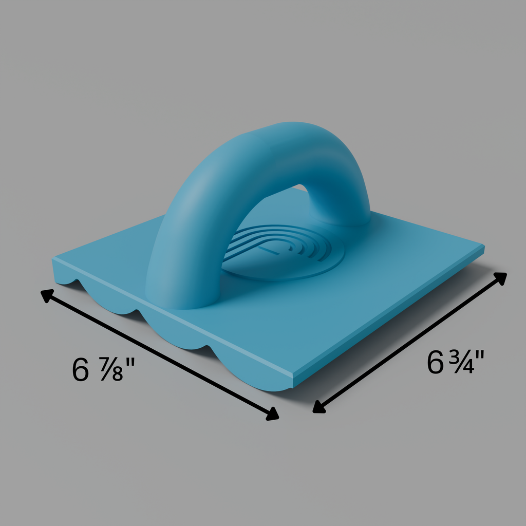 Ridged 2" – Reeded Float