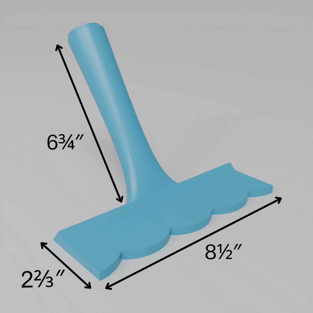 Ridged 2" – Start Trowel