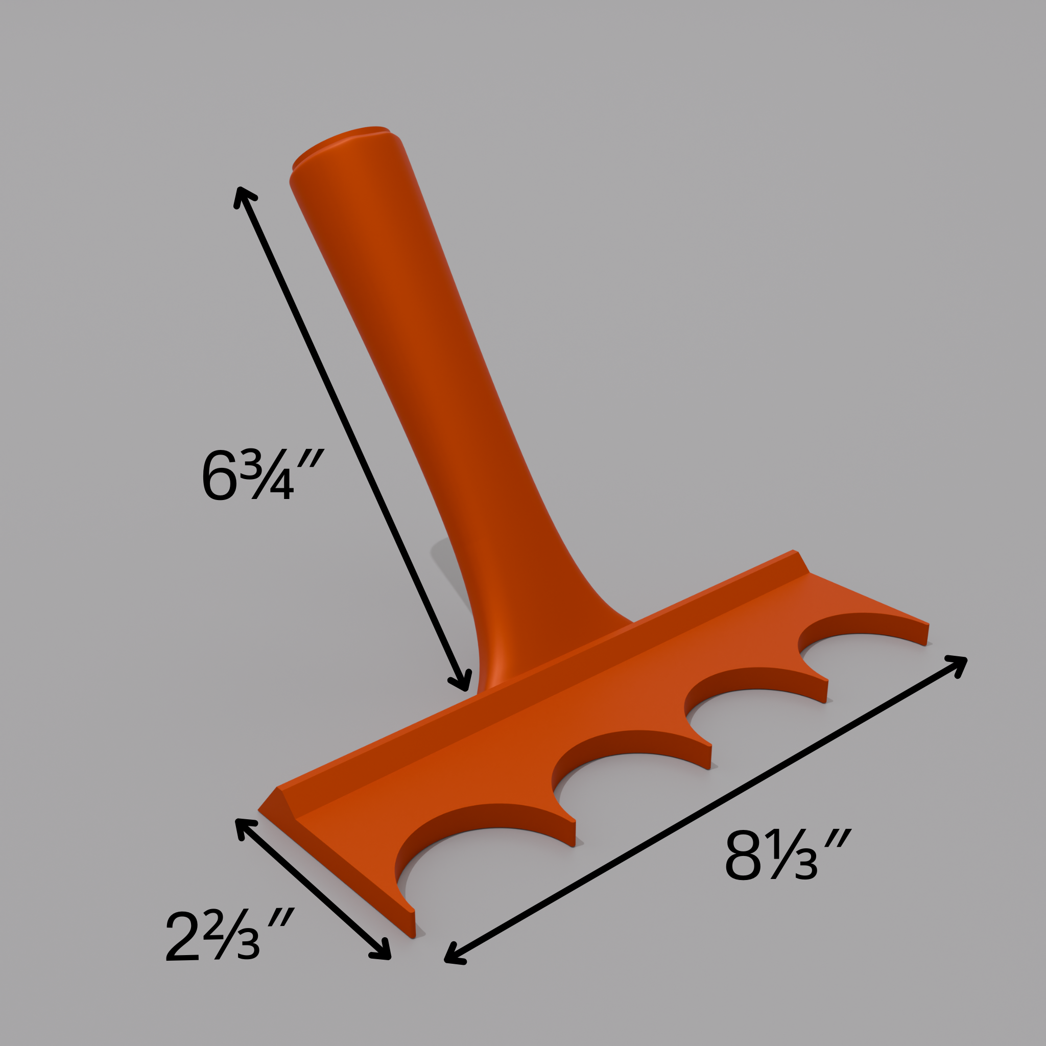 Fluted 2" (Classic) – Basic Trowel