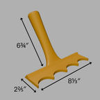 Fluted 2" (Gentle) – Basic Trowel
