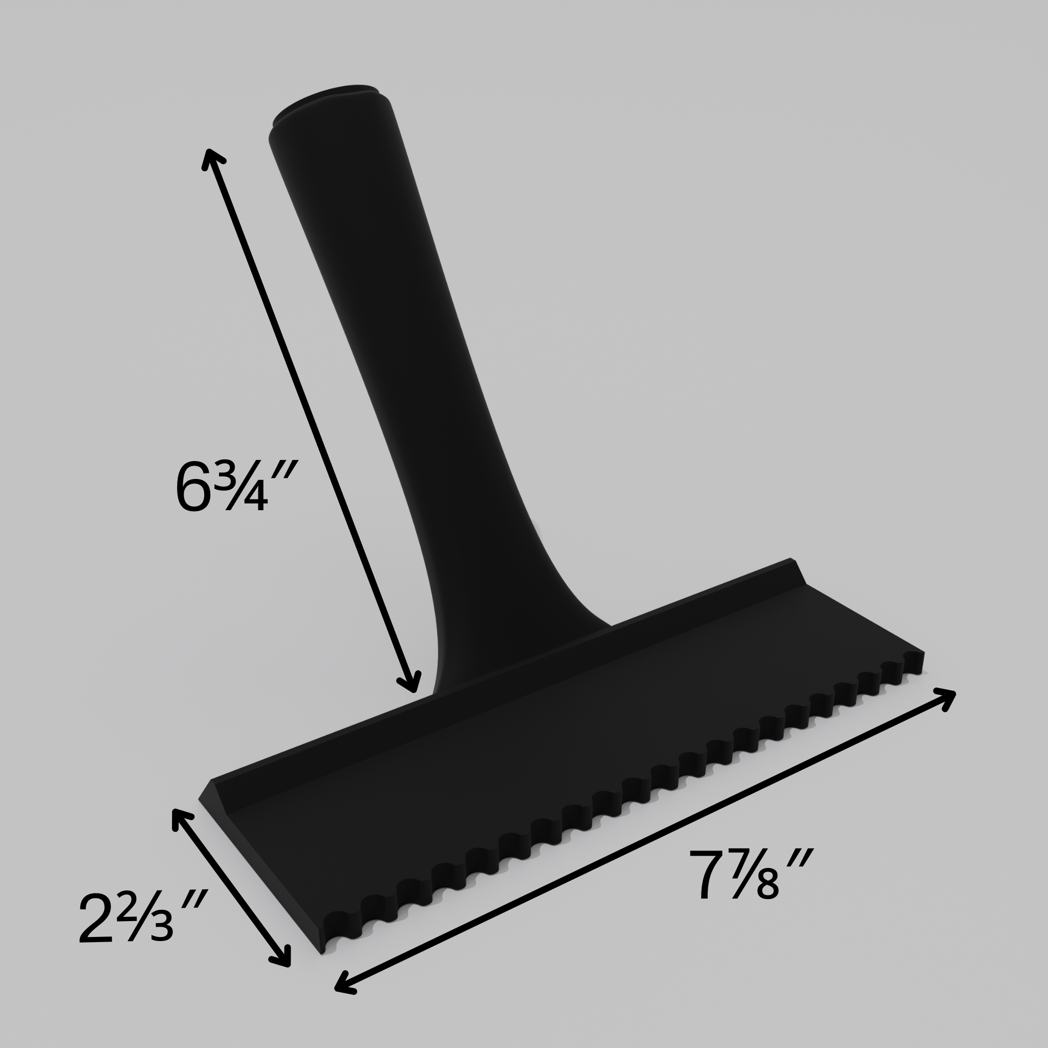 Fluted 1/4" – Basic Trowel