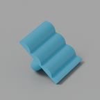 Ridged 2" – Reeded Float