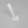 Fluted 1" – 90° Inner Corner Trowel