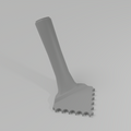 Fluted 1/2" – 90° Inner Corner Trowel