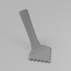 Fluted 1/2" – 90° Inner Corner Trowel