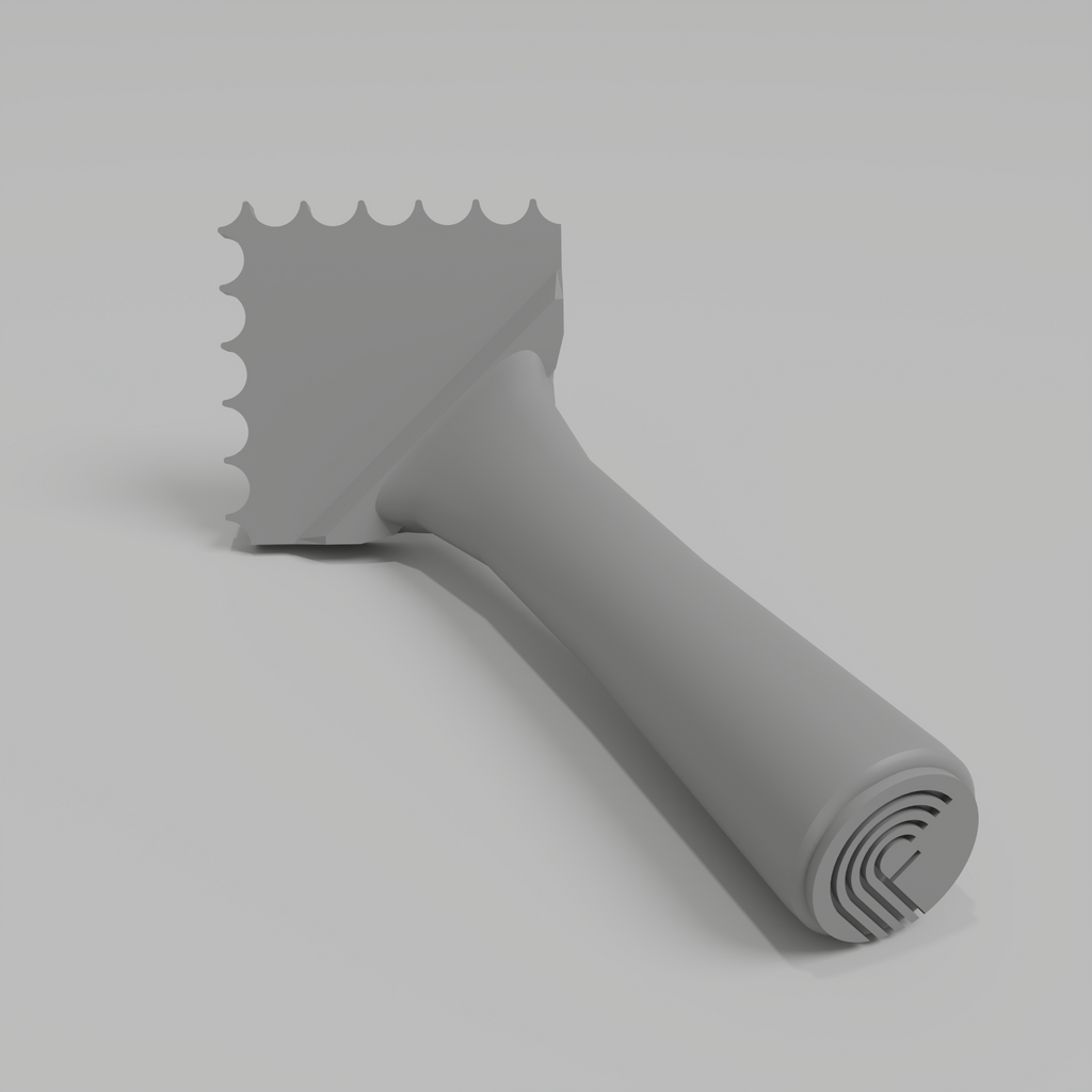 Fluted 1/2" – 90° Inner Corner Trowel