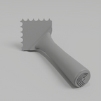 Fluted 1/2" – 90° Inner Corner Trowel