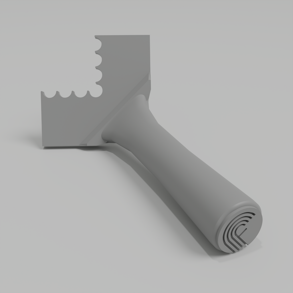 Fluted 1/2" – 90° Outer Corner Trowel