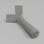Fluted 1/2" – 90° Outer Corner Trowel