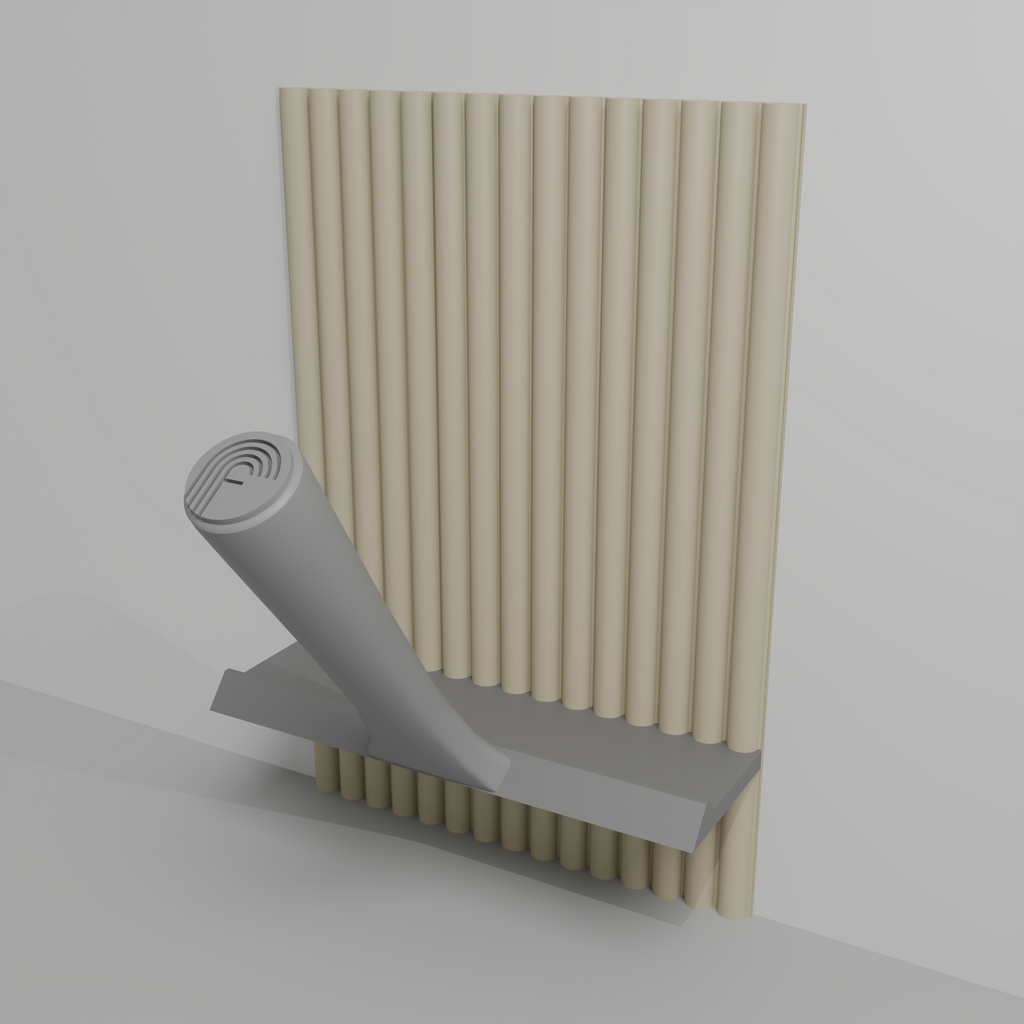 Fluted 1/2" – Basic Trowel