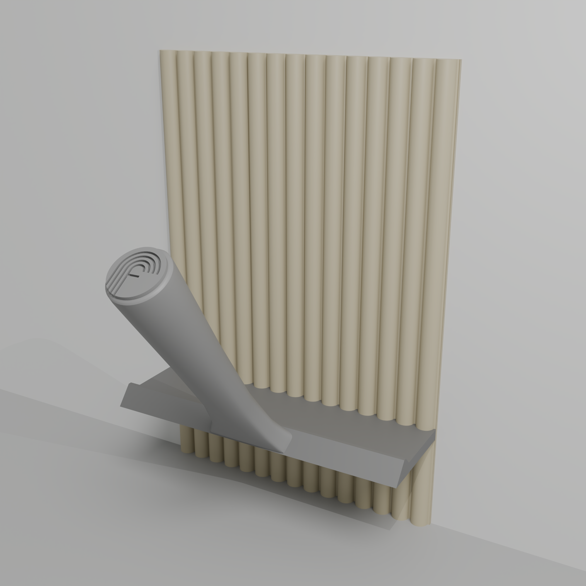 Fluted 1/2" – Basic Trowel