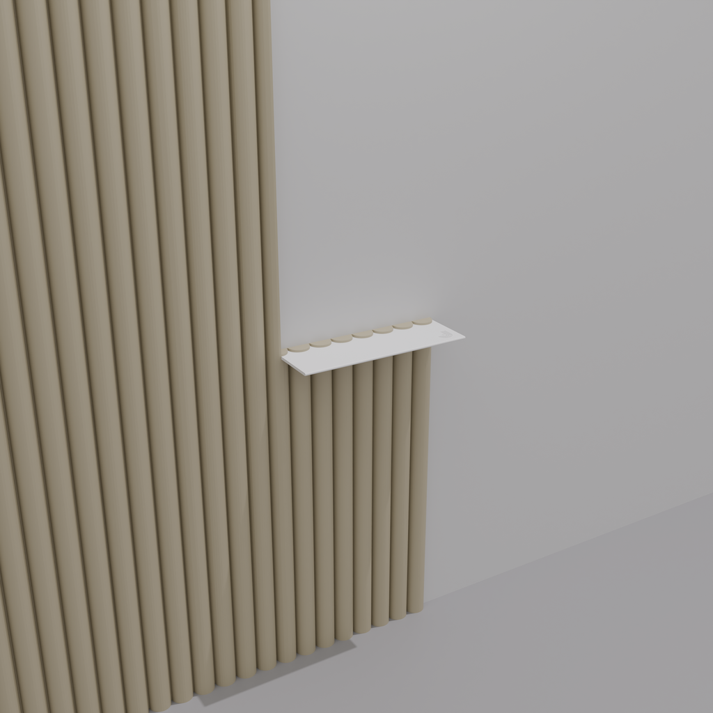 Fluted 1" – Profile Plates (Set of 3)