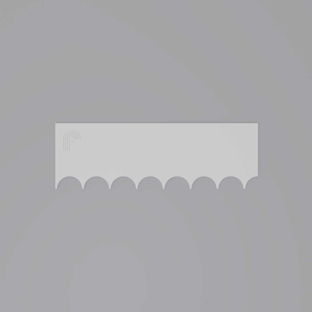 Fluted 1" – Profile Plates (Set of 3)