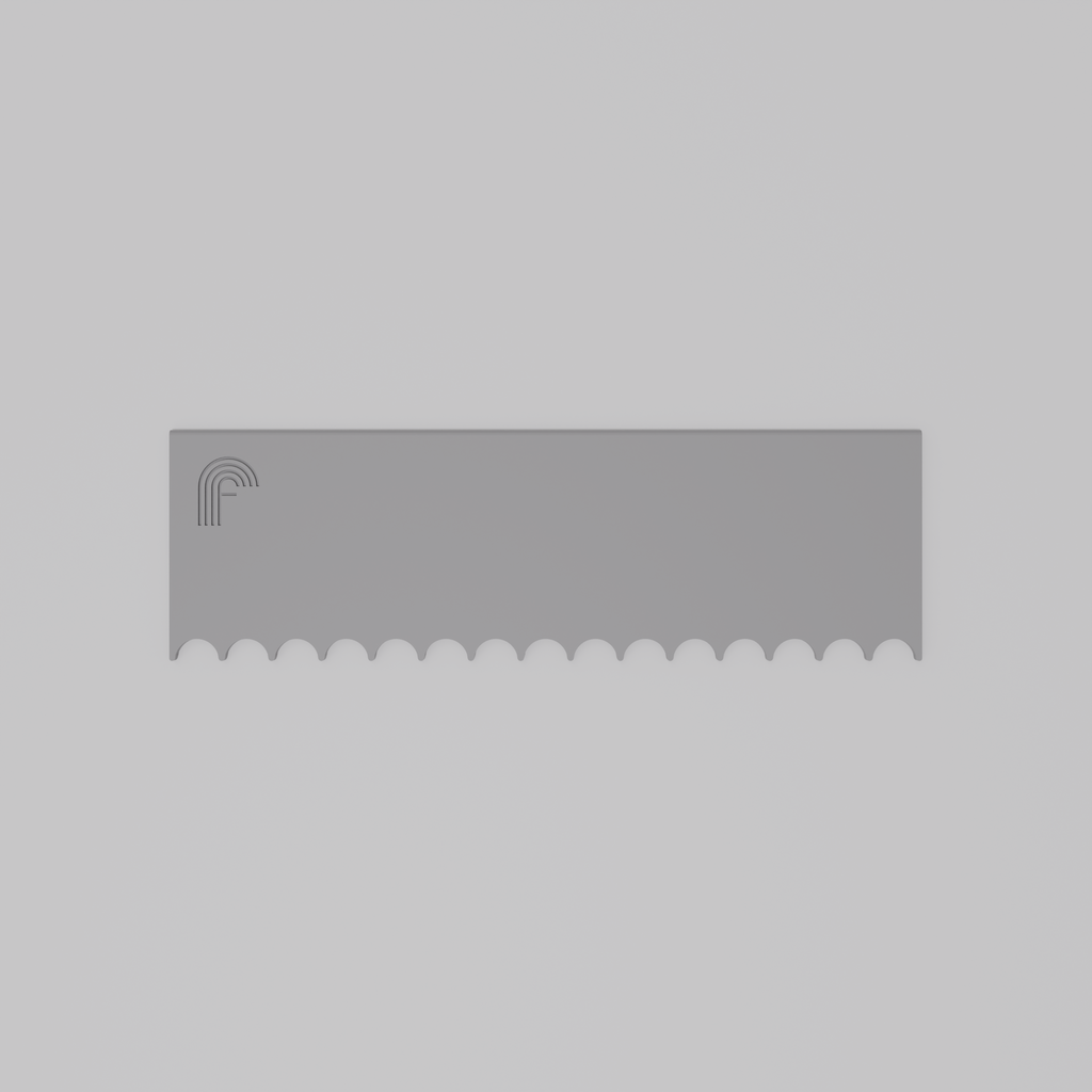 Fluted 1/2" – Profile Plate (Set of 3)