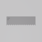 Fluted 1/2" – Profile Plate (Set of 3)