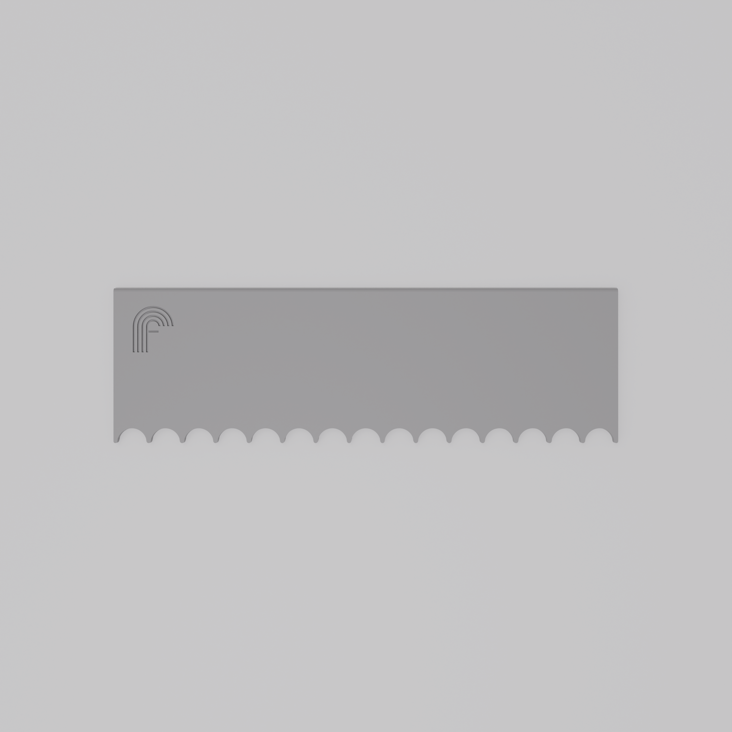Fluted 1/2" – Profile Plate (Set of 3)