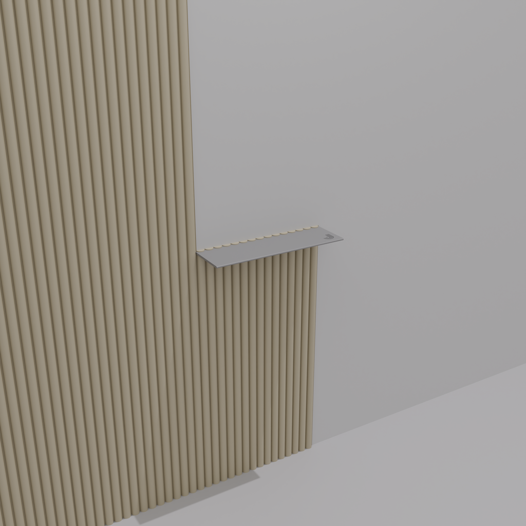 Fluted 1/2" – Profile Plate (Set of 3)