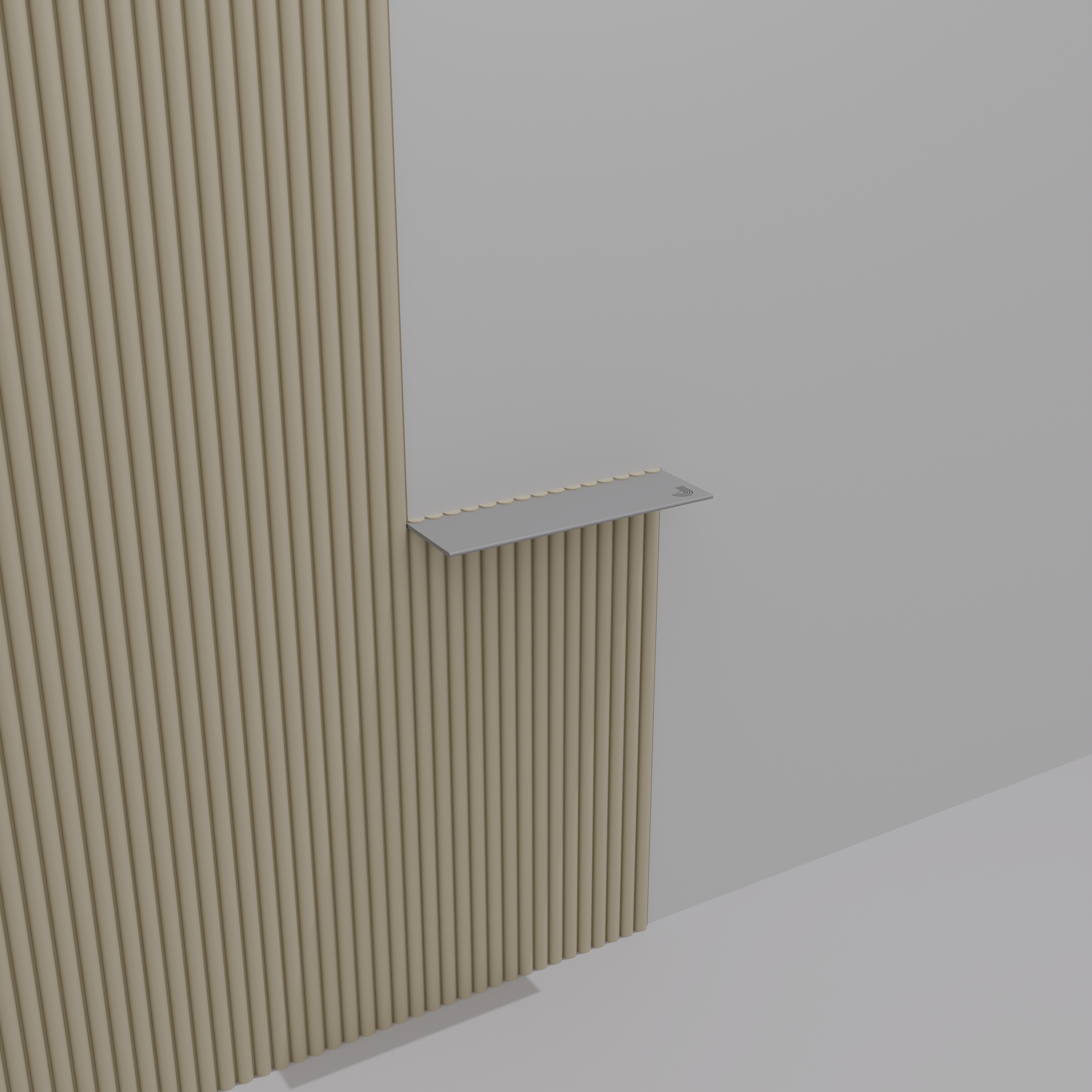 Fluted 1/2" – Profile Plate (Set of 3)