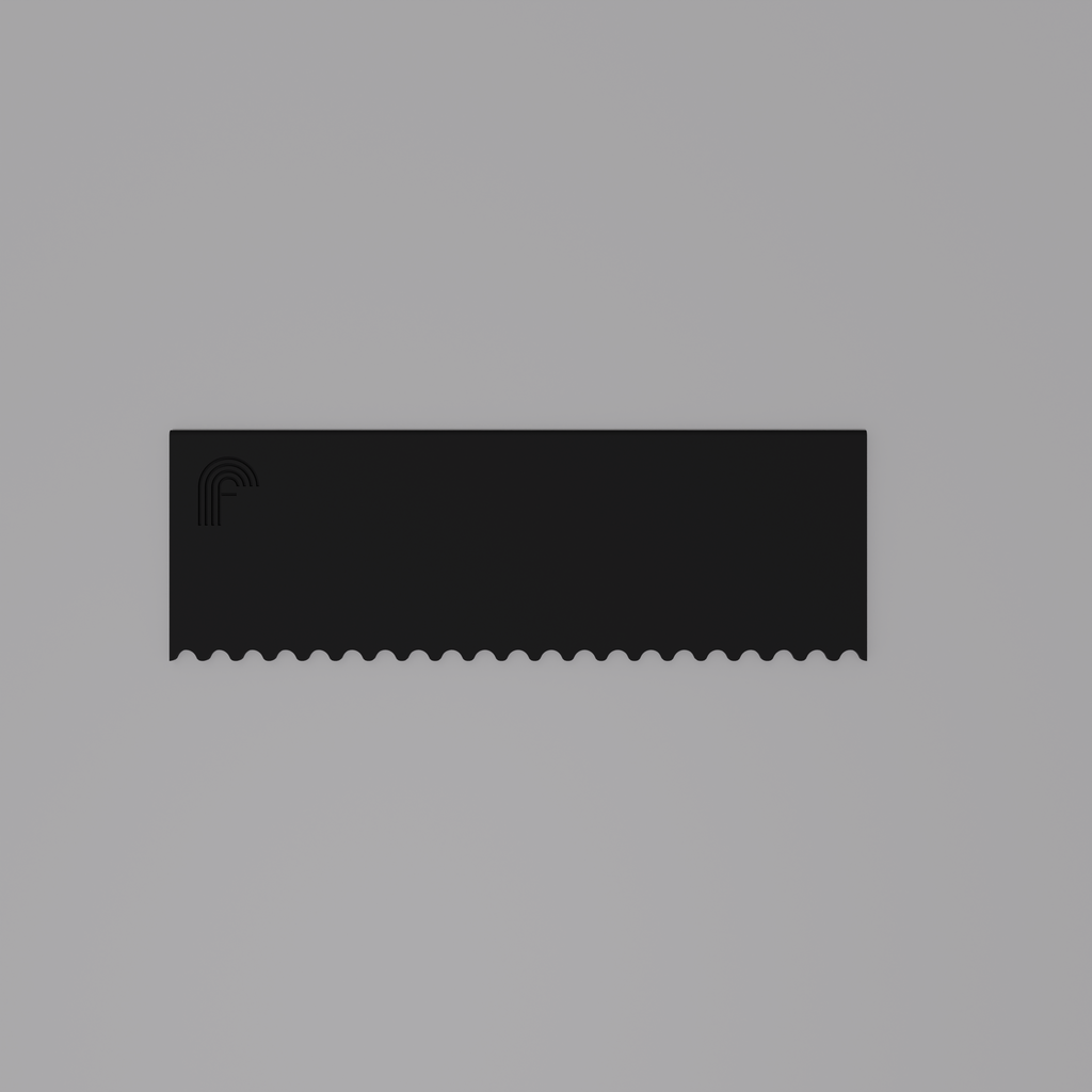 Fluted 1/4" – Profile Plate (Set of 3)