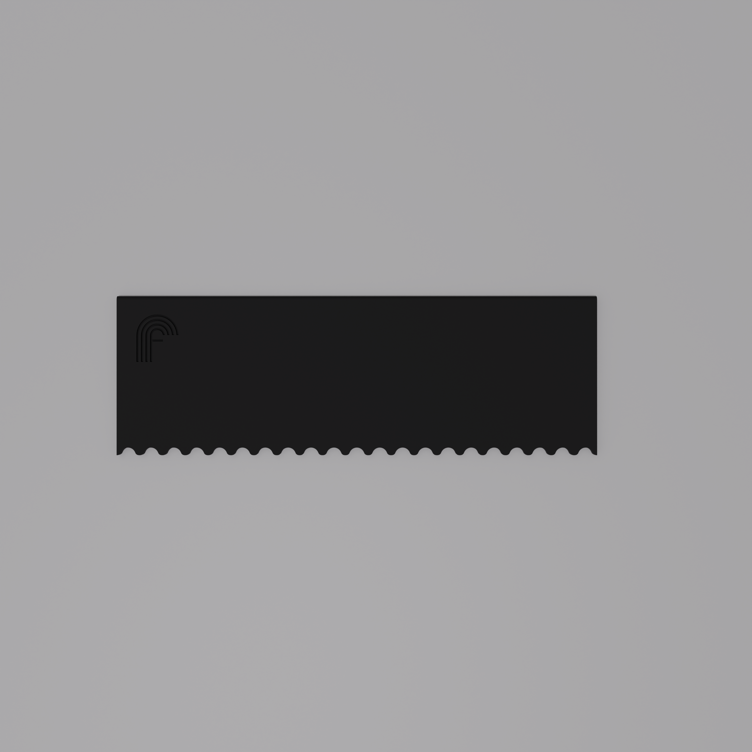 Fluted 1/4" – Profile Plate (Set of 3)
