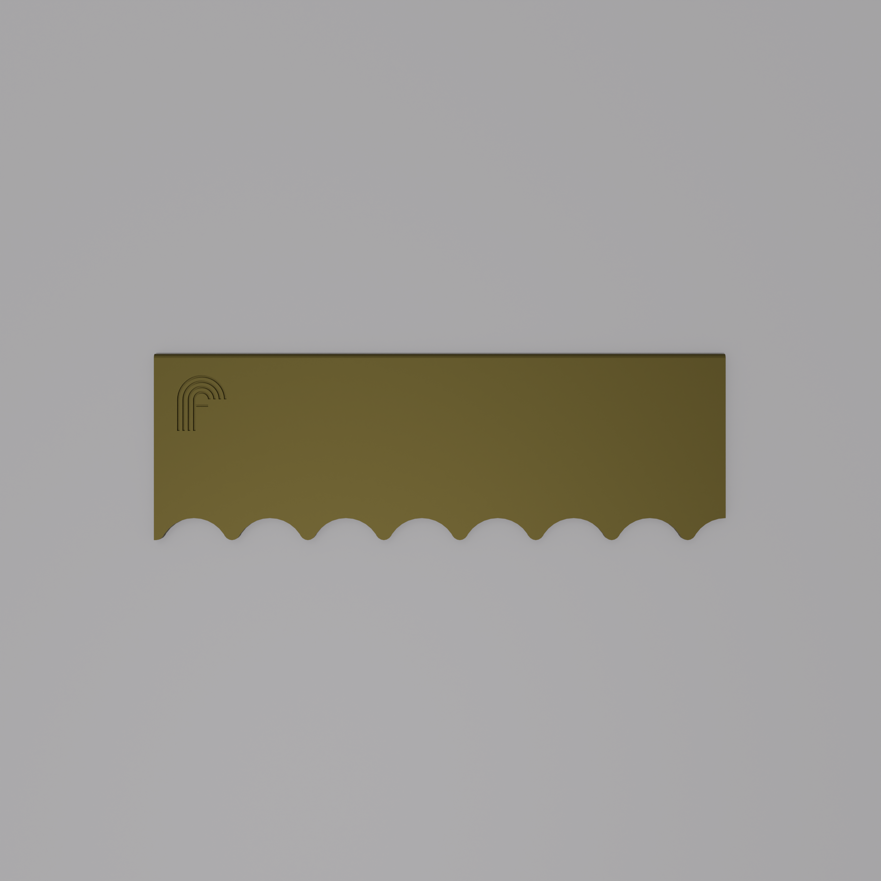 Fluted 1" (Gentle) – Profile Plate (Set of 3)