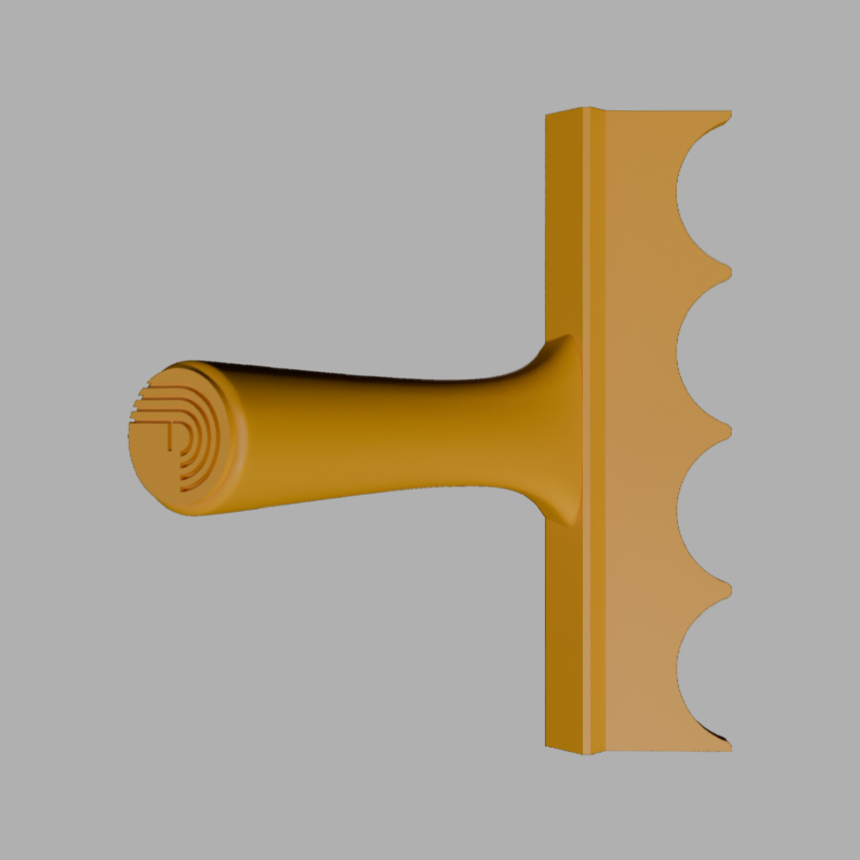 Fluted 2" (Gentle) – Basic Trowel