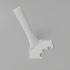 Fluted 1" – Outer Rounded Corner Trowel