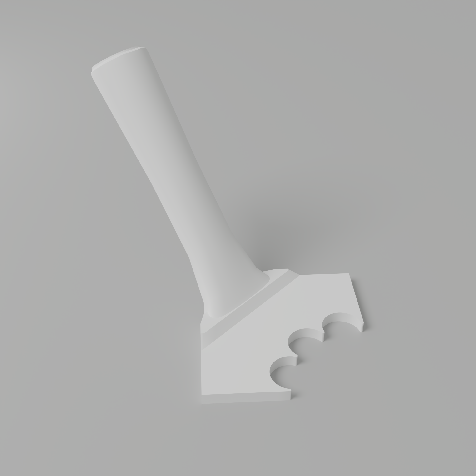 Fluted 1" – Outer Rounded Corner Trowel