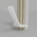 Fluted 1" – Outer Rounded Corner Trowel