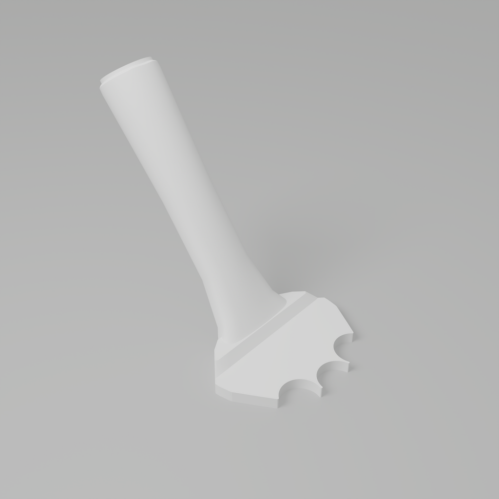 Fluted 1" – Inner Rounded Trowel