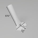 Fluted 1" – Inner Rounded Trowel