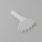 Fluted 1" – Inner Rounded Trowel