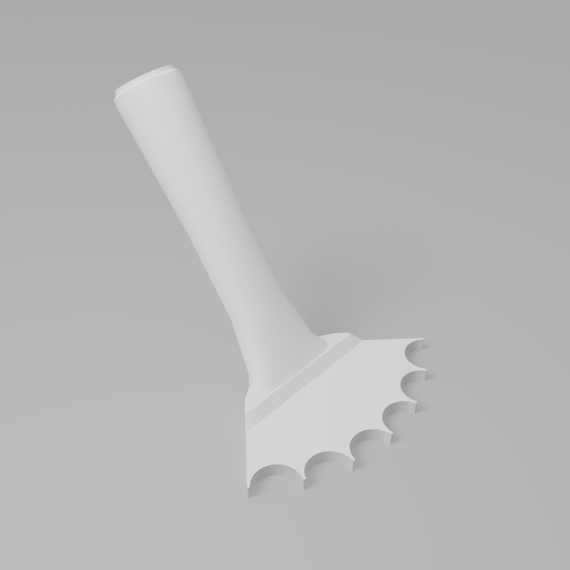Fluted 1" – Inner Rounded Trowel