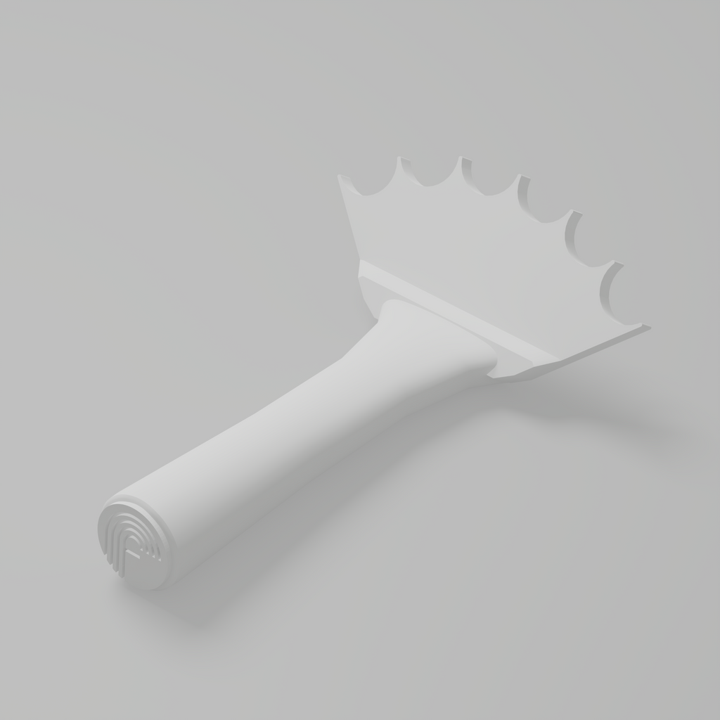 Fluted 1" – Inner Rounded Trowel