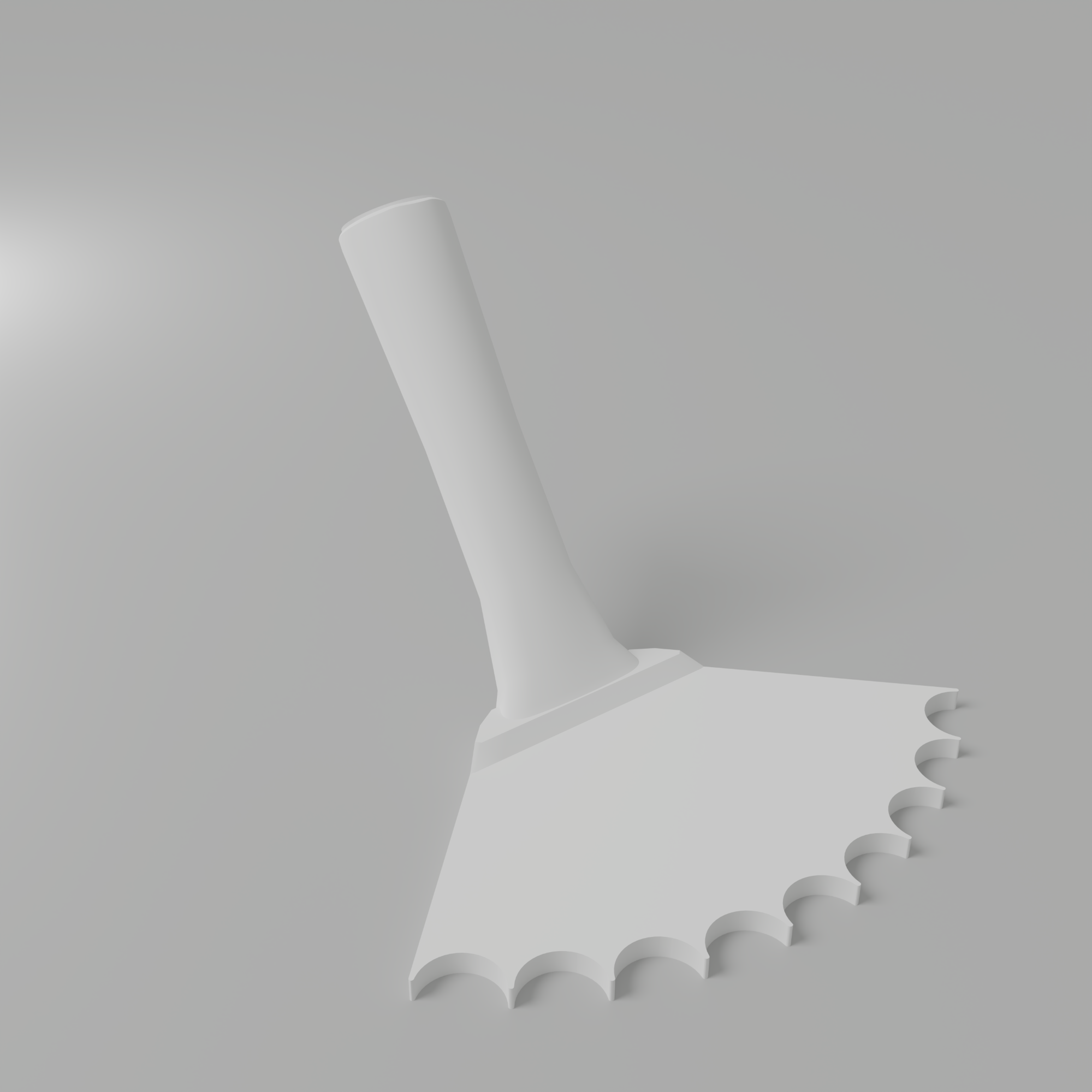 Fluted 1" – Inner Rounded Trowel
