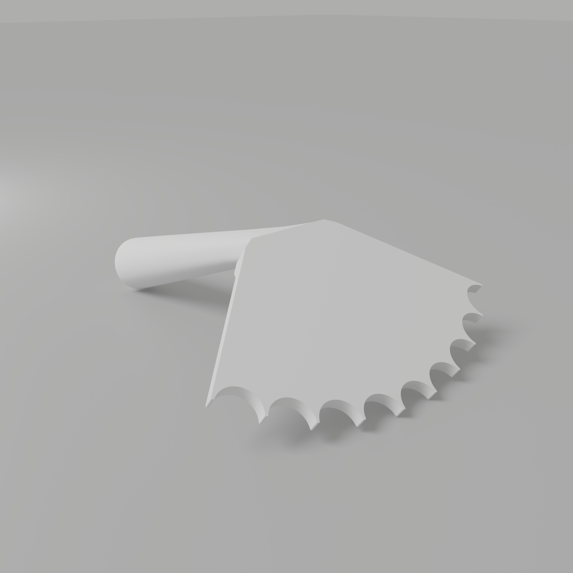 Fluted 1" – Inner Rounded Trowel