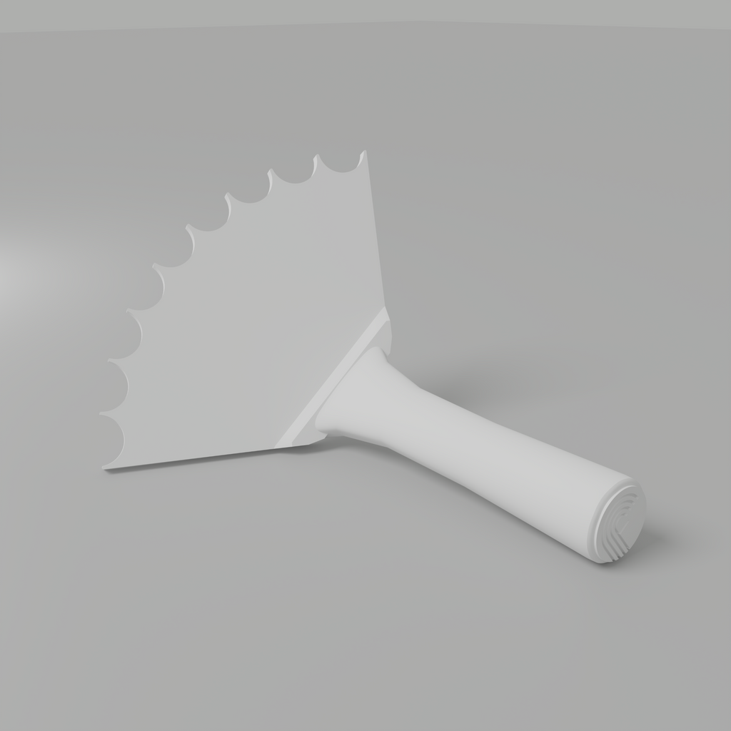 Fluted 1" – Inner Rounded Trowel