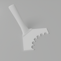 Fluted 1" – Outer Rounded Corner Trowel