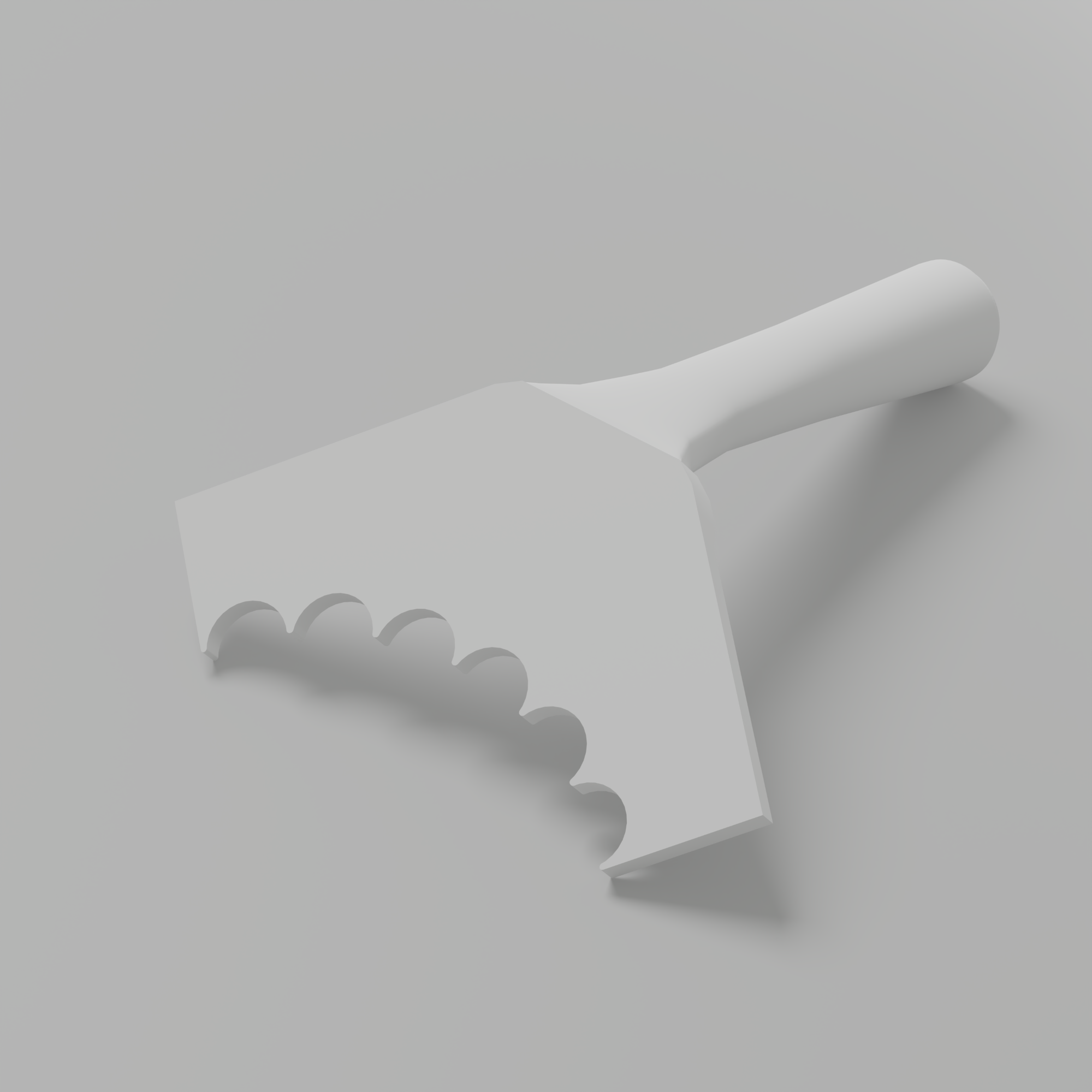 Fluted 1" – Outer Rounded Corner Trowel