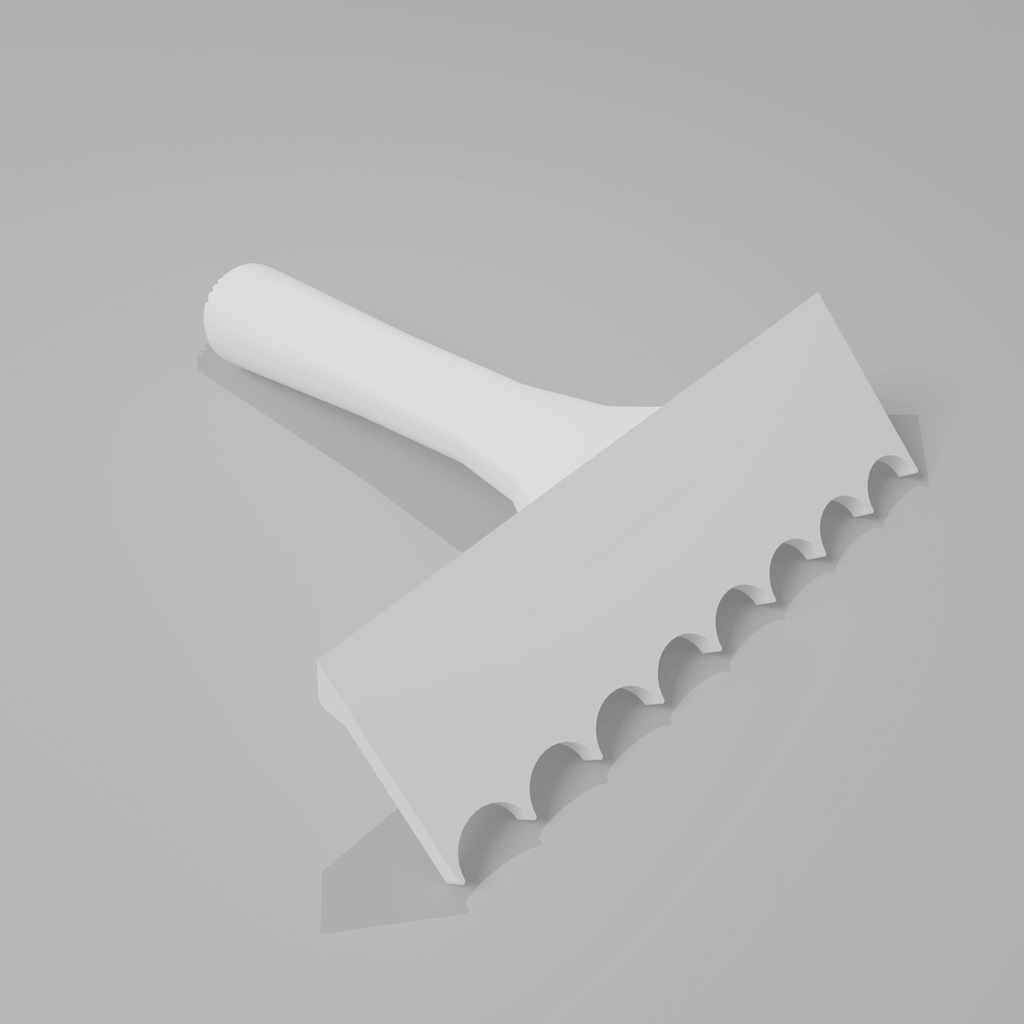 Fluted 1” - Basic Trowel