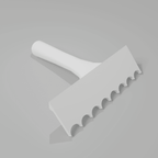 Fluted 1” - Basic Trowel