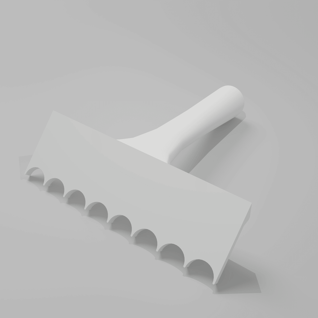 Fluted 1” - Basic Trowel
