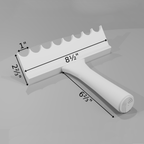 Fluted 1” - Basic Trowel