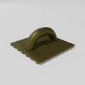Fluted 1" (Gentle) – Fluting Float (6x6)