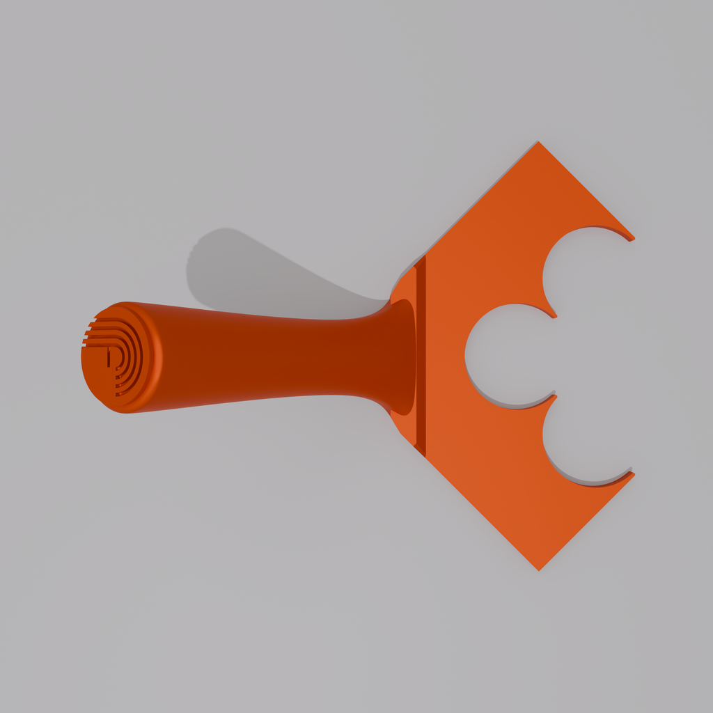 Fluted 2" (Classic) – 90° Outer Corner Trowel