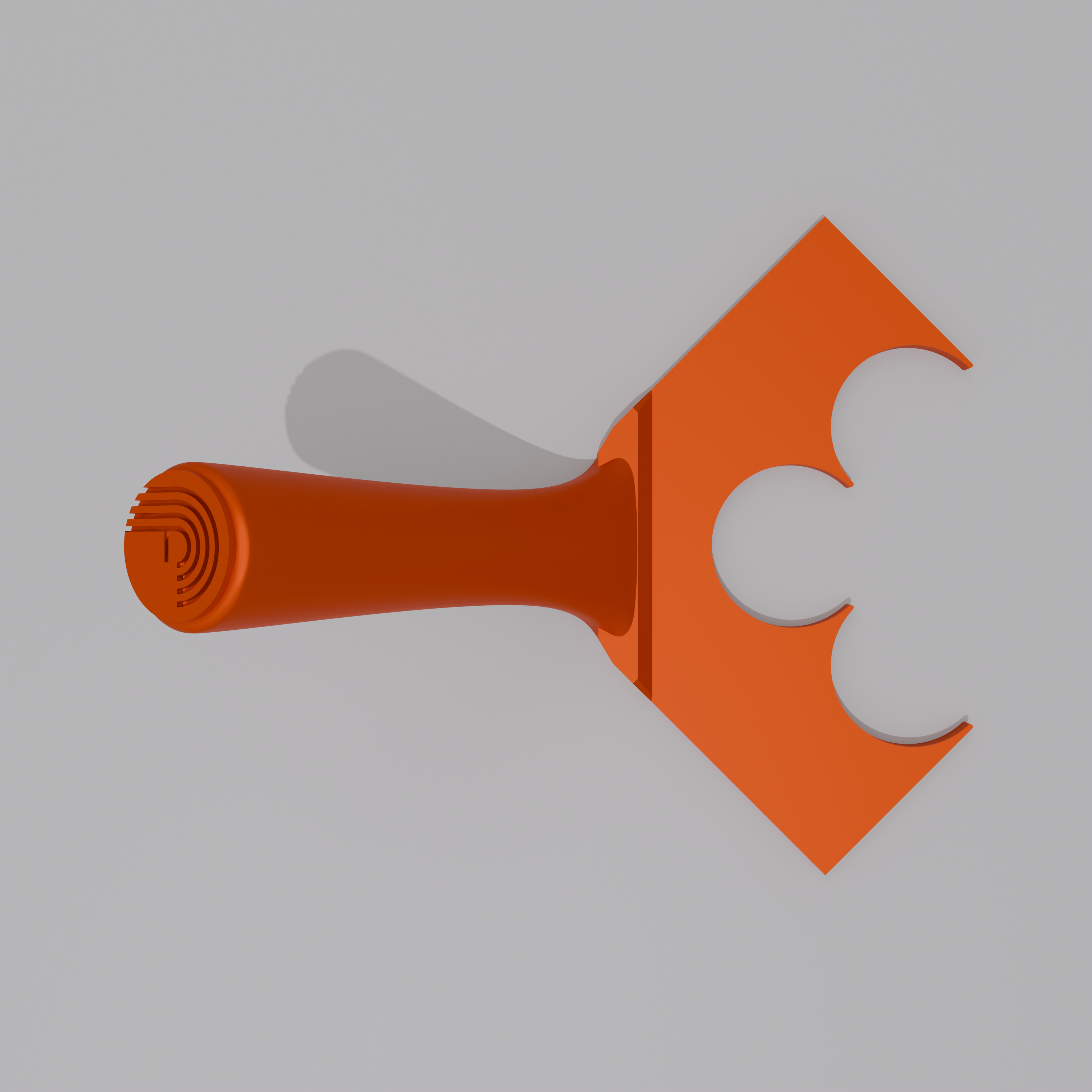 Fluted 2" (Classic) – 90° Outer Corner Trowel