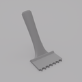 Fluted 1/2" – Edge Trowel