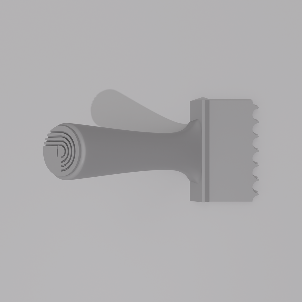 Fluted 1/2" – Edge Trowel