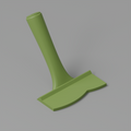 Ridged 4" – Edge Trowel 1+1/2