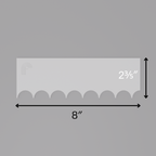 Fluted 1" – Profile Plates (Set of 3)